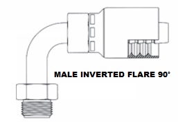 Male Inverted Flare 90° (5)
